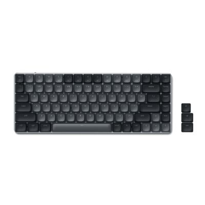 5. Satechi SM1 Slim Mechanical Backlit Bluetooth Keyboard (Dark)