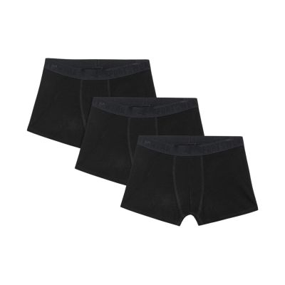 Boy's boxer shorts 4F M061 3-pack deep black 4FJWAW25UBXSM061 20S