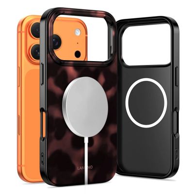 2. Tech-Protect Lamano MagSafe case for iPhone 17 Pro - black and red