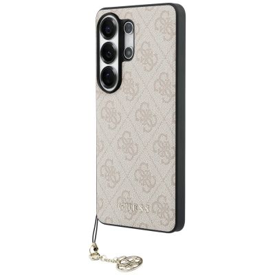 9. Guess 4G Classic Logo Charm MagSafe Case for Samsung Galaxy S26 Ultra - Pink