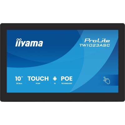 2. iiyama TW1023ASC-B3P signage display kiosk 25.6 cm (10.1") Wi-Fi 385 cd/m² WXGA Black Touchscreen Built-in processor Android 24/7