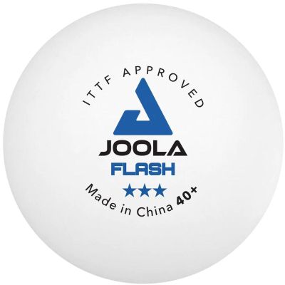 5. JOOLA FLASH TABLE TENNIS BALLS 6 PCS WHITE