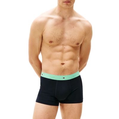 3. Tommy Hilfiger 3-Pack Men's Boxer Briefs Navy Blue Cotton