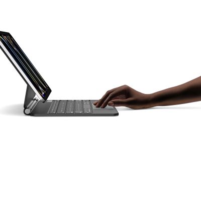 12. Dux Ducis Keyboard (MK Series) Case with Bluetooth Keyboard for iPad Pro 11" 2024 - Black