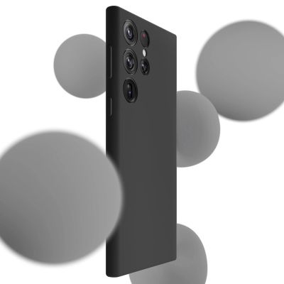 5. 3mk Silicone Case for Samsung Galaxy S24 Ultra - Black