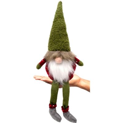 7. DECORATIVE SANTA CLAUS 60CM GREEN