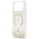 6. Guess Resin Bottom Glitter MagSafe Case for iPhone 17 Pro - Gold