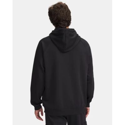 3. Under Armour Rival Fleece Logo Hoodie – black/white