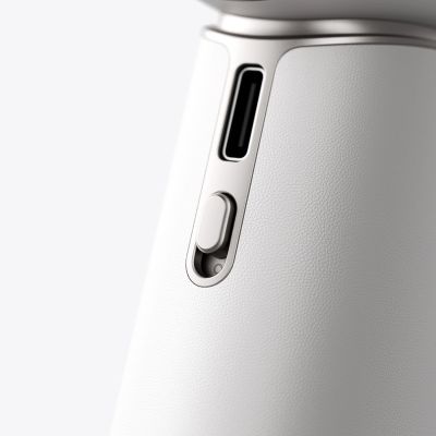 16. Jisulife Handheld Fan Pro1 Mini 4250mAh USB-C Portable Fan Blower - White