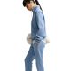 6. Nike Studio Fleece Women's Pants Light Blue IM8076 486