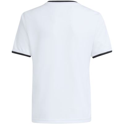 3. adidas Entrada 26 Jersey for kids white and black JZ2532