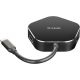 4. D-Link DUB-M420 Thunderbolt 3 Wired Docking Station Aluminum, Black