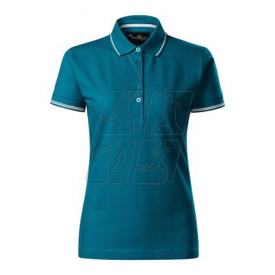 3. Malfini Perfection plain polo shirt W MLI-25393 petrol blue