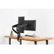 26. Double desk arm (clamp) 2xLCD max. 32" max. 2x9kg tilt and swivel black