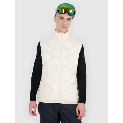 Men's down vest with Primaloft Thermoplume filling 4FWAW25TVJAM301-11S