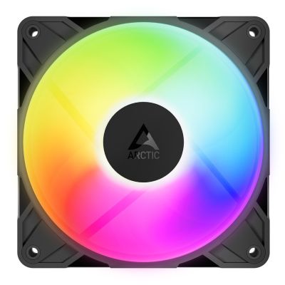 2. ARCTIC Freezer P12 Pro Reverse A-RGB - 3 Pack Computer Case Fan 12 cm Black 3 pcs.