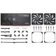 3. NOCTUA 140 mm Fan NF-A14x25 G2 PWM Sx2 PP chromax black