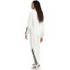 5. Men's adidas 3-Stripes tracksuit white and black JX5527
