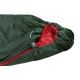 3. High Peak Lite Pak 1200 Mummy Sleeping Bag, Polyester, Green, Red