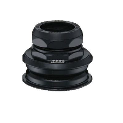 NECO 1 1/8'' h128 black semi-integrated rudder