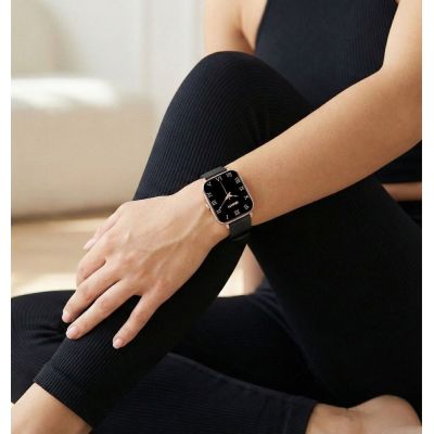 2. Smartwatch Gravity Rose Gold Black GT36-3