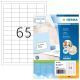 2. HERMA Etiketten A4 38.1x21.2 mm Paper 6500 St.