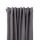 CURTAIN DOLLY W538811-9 140X260 D.GRAY N
