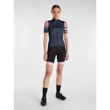 Women’s short-sleeve cycling jersey with zip PROTEST Prtkolanut, blue