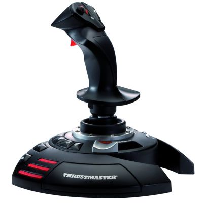 6. Thrustmaster T.Flight Stick X Black, Red, Silver USB Analog Joystick PC, Playstation 3