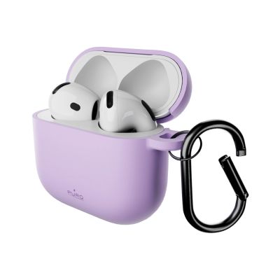 2. Puro Icon Case for AirPods 4 - Purple