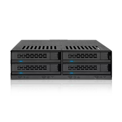 9. Icy Dock MB324SP-B, 0 TB, Serial ATA, Serial ATA II, Serial ATA III, Serial Attached SCSI (SAS), 440g, Desktop