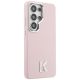 4. Karl Lagerfeld K Metal Logo MagSafe Case for Samsung Galaxy S26 Ultra - Pink