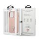 9. Guess GUHCP13LPSATLP iPhone 13 Pro / 13 6.1" pink/pink hardcase SaffianoTriangle Logo