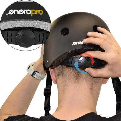 47. KATANA SKATE HELMET BLACK RM ENERO PRO