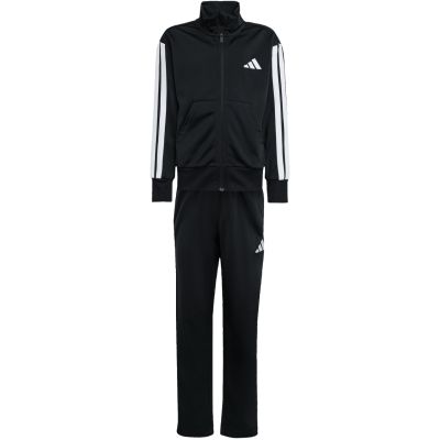 2. adidas Essentials Climacool Kids Tracksuit Black and White JM0891