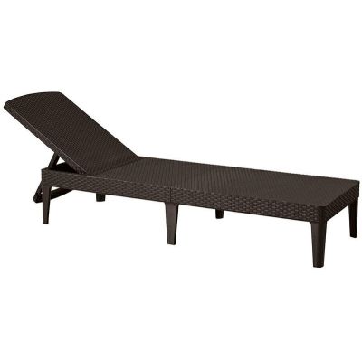 KETER Jaipur 237958 garden lounger (brown)