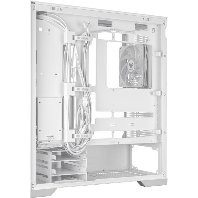 15. Asus TUF GAMING GT302 TG ARGB WHITE Case