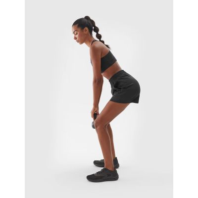 3. Women's quick-drying training shorts 4F 4FWAW24TFSHF705-20S