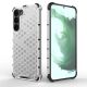 18. Honeycomb case for Samsung Galaxy S23+ armored hybrid cover transparent