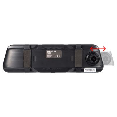 6. BLOW VIDEO RECORDER BLACKBOX DVR F610 MIRROR SCREEN 10" + REVERSING CAMERA