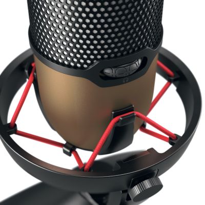 2. CHERRY UM 9.0 PRO RGB Desktop Microphone Black, Copper