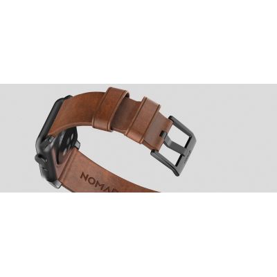 7. Nomad NM1A4RBM00 Smart Personal Accessory Band Brown Leather