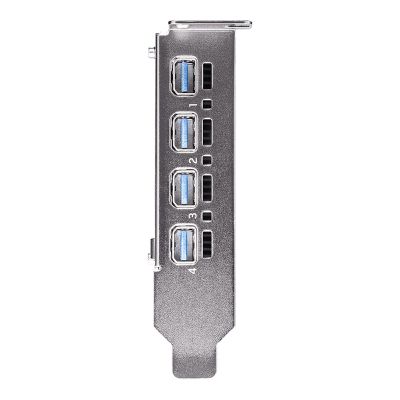 10. PNY NVIDIA A400 4GB GDDR6 64-bit, Low Profile, PCIe 4.0 x8, Single slot, 4 x Mini DisplayPort 1.4a, 50W, LP bracket, 4 x mDP to DP adapter, retial