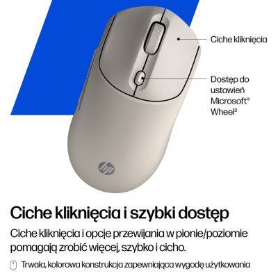 4. HP 400 Quiet Black Wireless Mouse AZ7B2AA