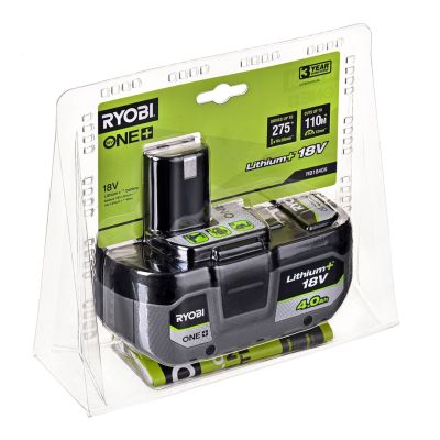 4. 4.0 Ah 18 V Li-Ion Battery 5133005053 RYOBI