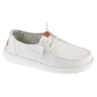 Hey Dude Wendy Stretch Canvas 40902-100 White 37