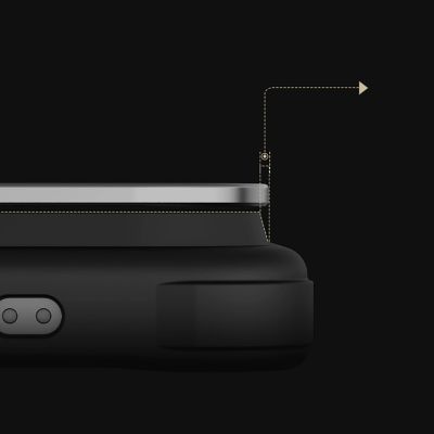 8. Nillkin CarboProp Magnetic Case with Camera Cover and Stand Compatible with MagSafe for Samsung S26 Ultra - Black