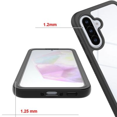 3. Tech-Protect Defense Case for Samsung Galaxy A36 / A56 5G - Black