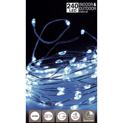 15. WIRE LAMPS GARLAND 240 LED COOL WHITE