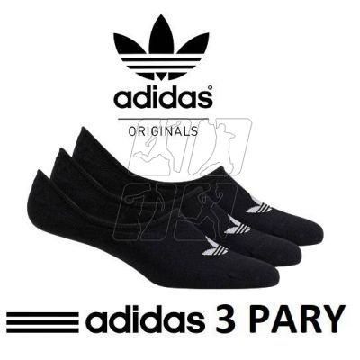 4. Adidas Originals LOW CUT SOCK 3P FM0677 socks